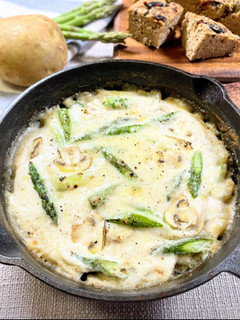 野菜たっぷりクリームグラタン-レシピのメイン写真
