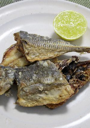 あじの干物の素揚げ-レシピのメイン写真