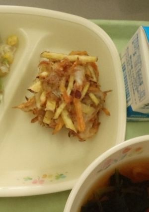 【学校給食】野菜かきあげ-レシピのメイン写真