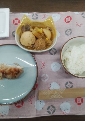 炊飯器で作る鶏肉と大根の煮つけ-レシピのメイン写真