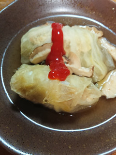 鶏ミンチであっさりロールキャベツ-レシピのメイン写真