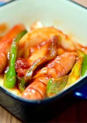簡単！朝食にもウインナーのナポリタン風-レシピのメイン写真