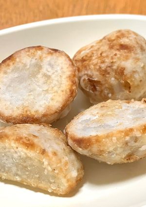油はねしにくい！里芋のフライドポテト-レシピのメイン写真