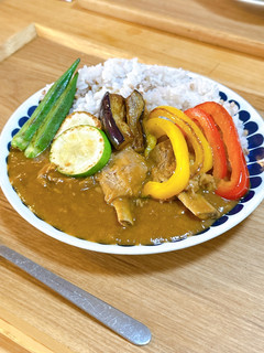 スタミナ満点夏野菜スペアリブカレー!-レシピのメイン写真