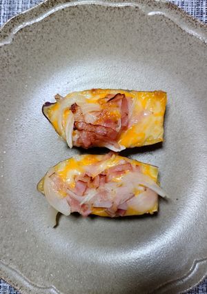 ヨウサマの減塩おやじのさつま芋チーズ焼き-レシピのメイン写真