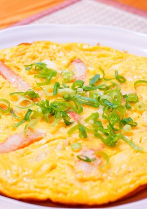 ズワイ蟹のかに玉焼き-レシピのメイン写真