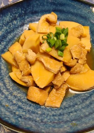筍と油揚げの甘辛煮-レシピのメイン写真
