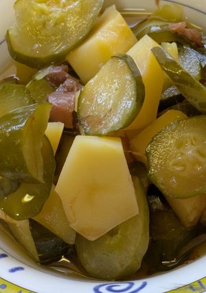 胡瓜とじゃがいものさっぱり煮-レシピのメイン写真