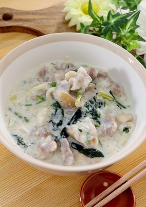 クリーミー★鶏肉の和風クリームうどん-レシピのメイン写真