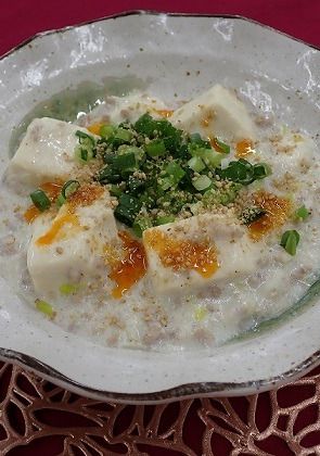 【シニア】白い麻婆豆腐-レシピのメイン写真