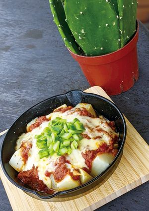 じゃがいものトマトチーズ焼き-レシピのメイン写真