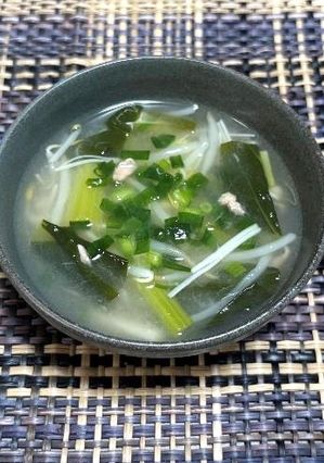 たっぷり野菜のパパッとスープ-レシピのメイン写真