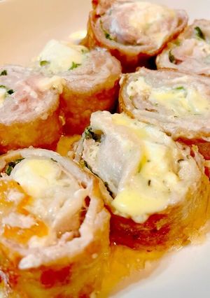 大葉とクリームチーズの豚肉巻き-レシピのメイン写真