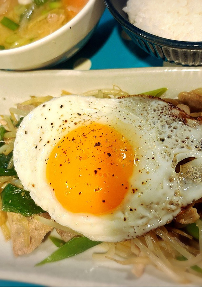🌟[簡単] スタミナ焼き定食🍳-レシピのメイン写真