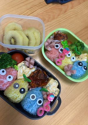 ピクミン弁当-レシピのメイン写真