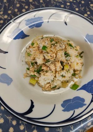 鶏ミンチのセロリ香味混ぜごはん-レシピのメイン写真