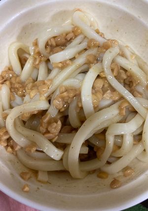 【簡単】納豆うどん-レシピのメイン写真