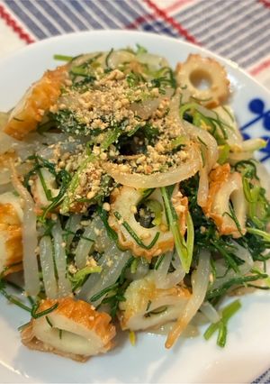 シャキシャキ！おかひじきとちくわのナムル-レシピのメイン写真