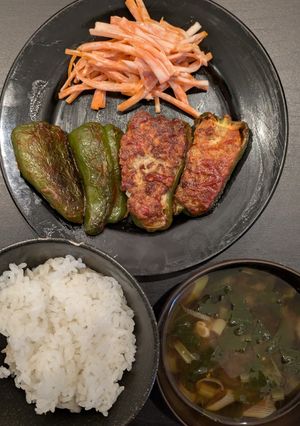 ピーマンの肉詰め-レシピのメイン写真