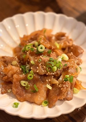 豚ロースと玉ねぎの甘酢炒め-レシピのメイン写真