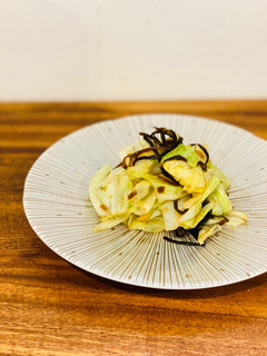 生姜香るキャベツと塩昆布の胡麻和え-レシピのメイン写真