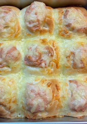 明太子とマヨネーズにチーズのちぎりパン-レシピのメイン写真