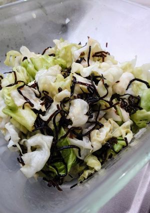 簡単☆キャベツの塩昆布漬け-レシピのメイン写真
