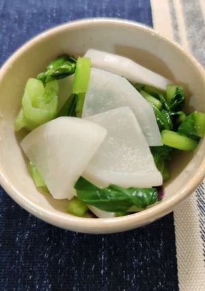 【保育園給食】かぶの甘酢あえ-レシピのメイン写真