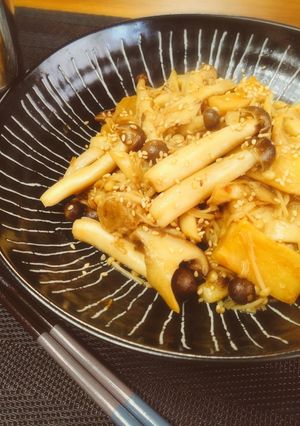 ＊しめじ、エリンギ、えのきのおかか炒め＊-レシピのメイン写真