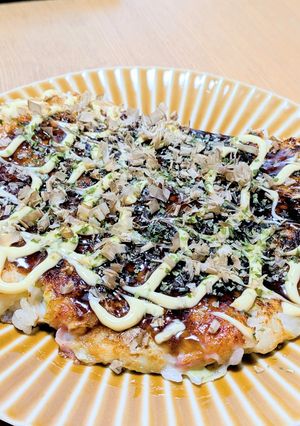 ごはんの洋風お好み焼き-レシピのメイン写真