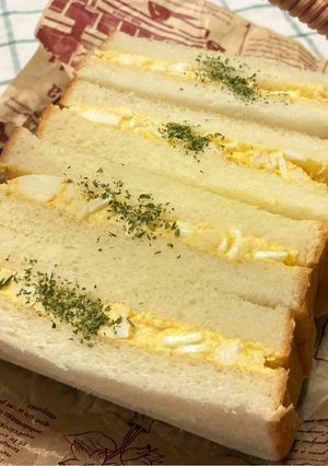 はんぺんで驚きの極上！ふわふわ卵サンド-レシピのメイン写真
