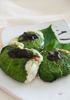 鶏つくねのエゴマ焼き-レシピのメイン写真