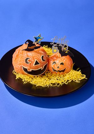 サーモンのジャックランタン寿司-レシピのメイン写真