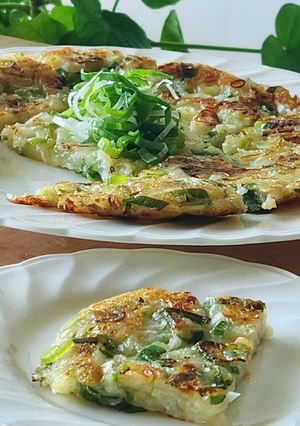 簡単10分☆卵&小麦粉なし☆大阪ねぎ焼き-レシピのメイン写真