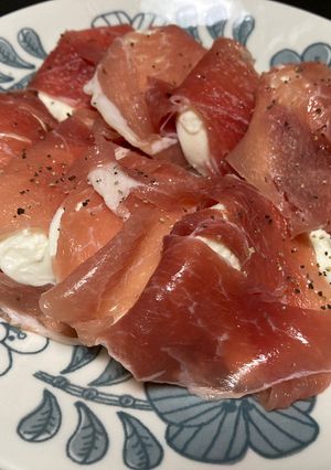 生ハムカプレーゼ-レシピのメイン写真