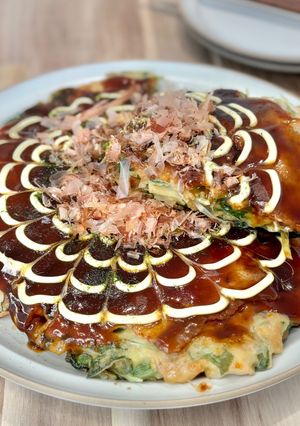 水菜のお好み焼き-レシピのメイン写真