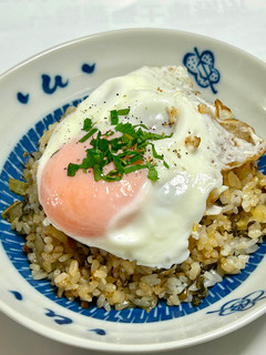 しゃくし菜漬けと秩父おなめの焼きめし-レシピのメイン写真