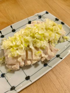 中華の蒸し鶏-レシピのメイン写真