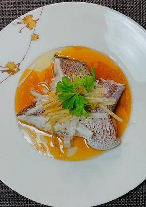 中華　真鯛の清蒸魚-レシピのメイン写真