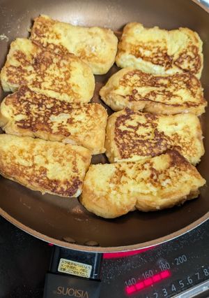 黄金色の！激ウマフレンチトースト！-レシピのメイン写真