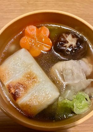 年末年始用!ひとつの出汁で2種!お雑煮編-レシピのメイン写真