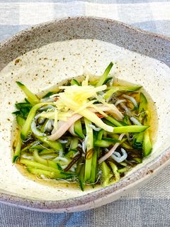 もずくときゅうりの和え物-レシピのメイン写真
