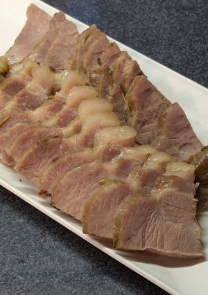 豚バラ肉で手作り燻製ベーコン-レシピのメイン写真