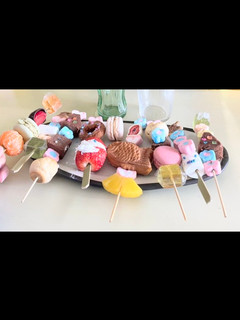 ♡串スイーツ♡手作り不要!?バレンタイン-レシピのメイン写真