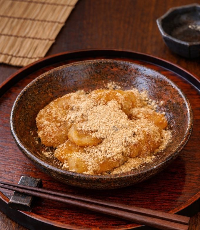 簡単！レンジで出来る！きな粉餅 by ななこ丼 【クックパッド】 簡単