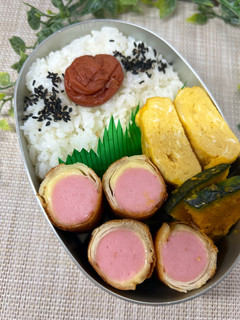 魚肉ソとチーズの春巻き弁当-レシピのメイン写真