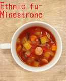 食べるスープ　エスニック風ミネストローネ