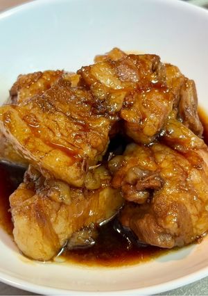 鍋だけ！簡単！とろとろ豚の角煮-レシピのメイン写真
