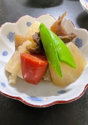牛すじと小芋の煮物-レシピのメイン写真