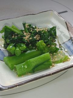 菜の花の洋風おひたし-レシピのメイン写真